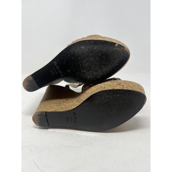 2000s Elizabeth & James size 8.5B Indie Sleaze Olsen Twins Crochet Wedge - Picture 8 of 11